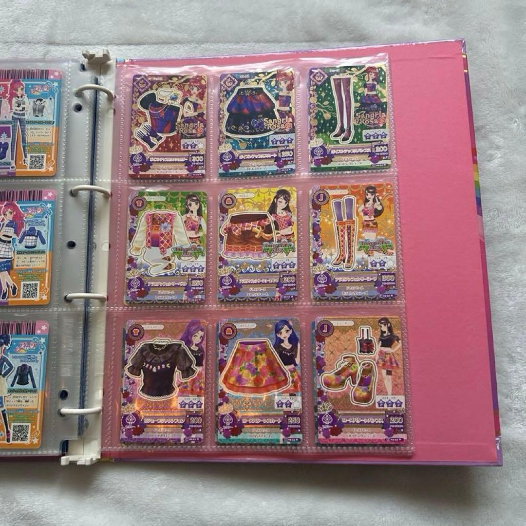 アイカツ 9ポケットバインダー＋アイカツカード78枚セット