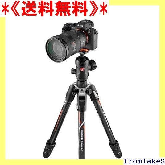 《送料無料》 延長付きマンフロット ソニーα専用 カーボン 4GTA-BH 82