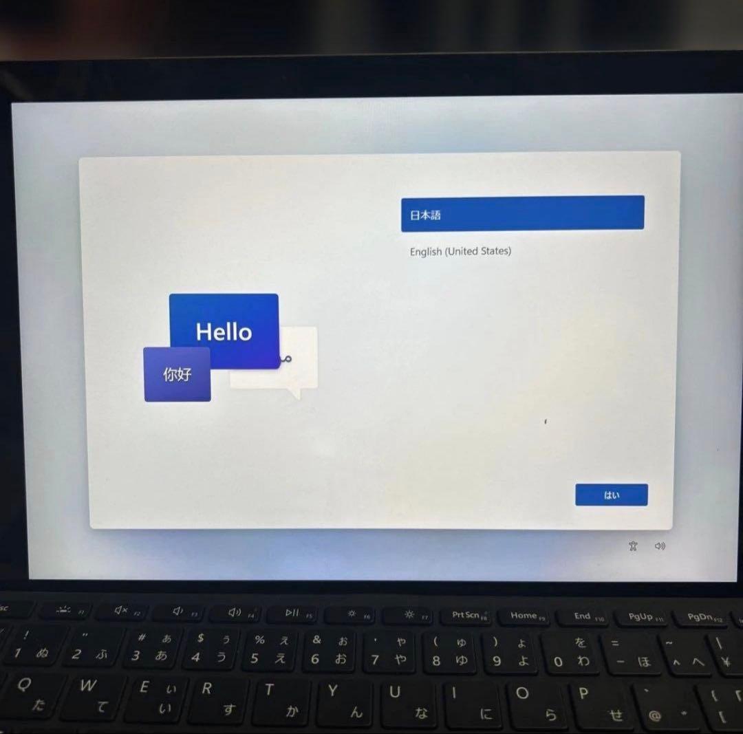 microsoft Surface go3 64GB 充電器、キーボード付属