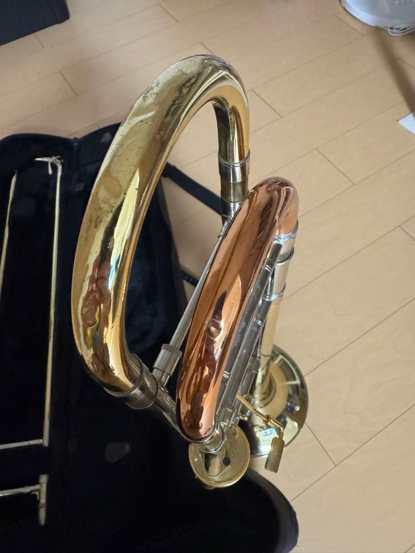 トロンボーン本体 ゴールド ブロンズ