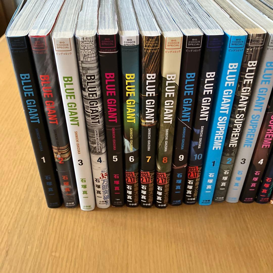 BLUE GIANT 全36巻セット 最新巻のモーメンタム第6巻まで！