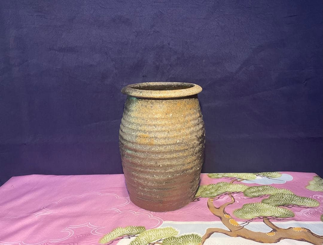 越前焼 花瓶 陶器 工芸品