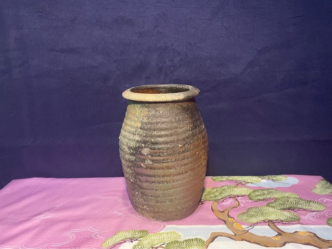 越前焼 花瓶 陶器 工芸品