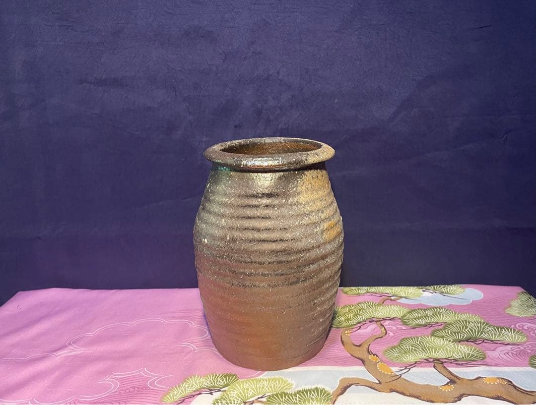 越前焼 花瓶 陶器 工芸品