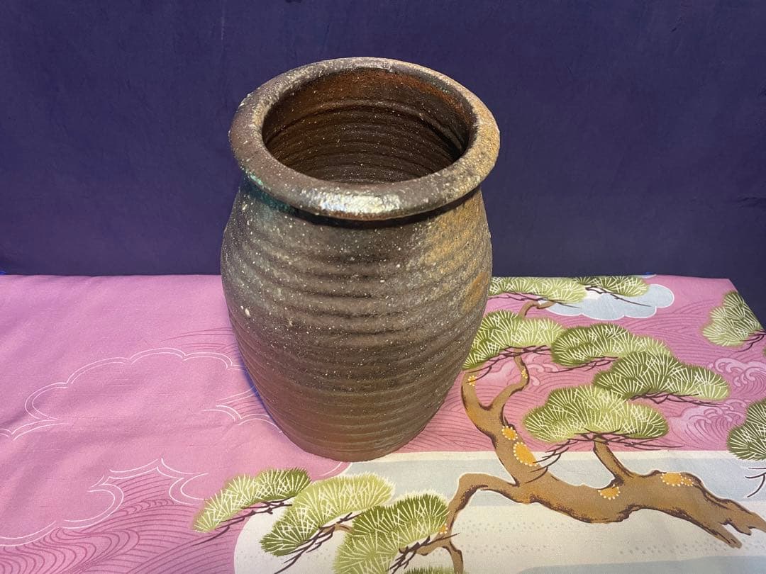 越前焼 花瓶 陶器 工芸品