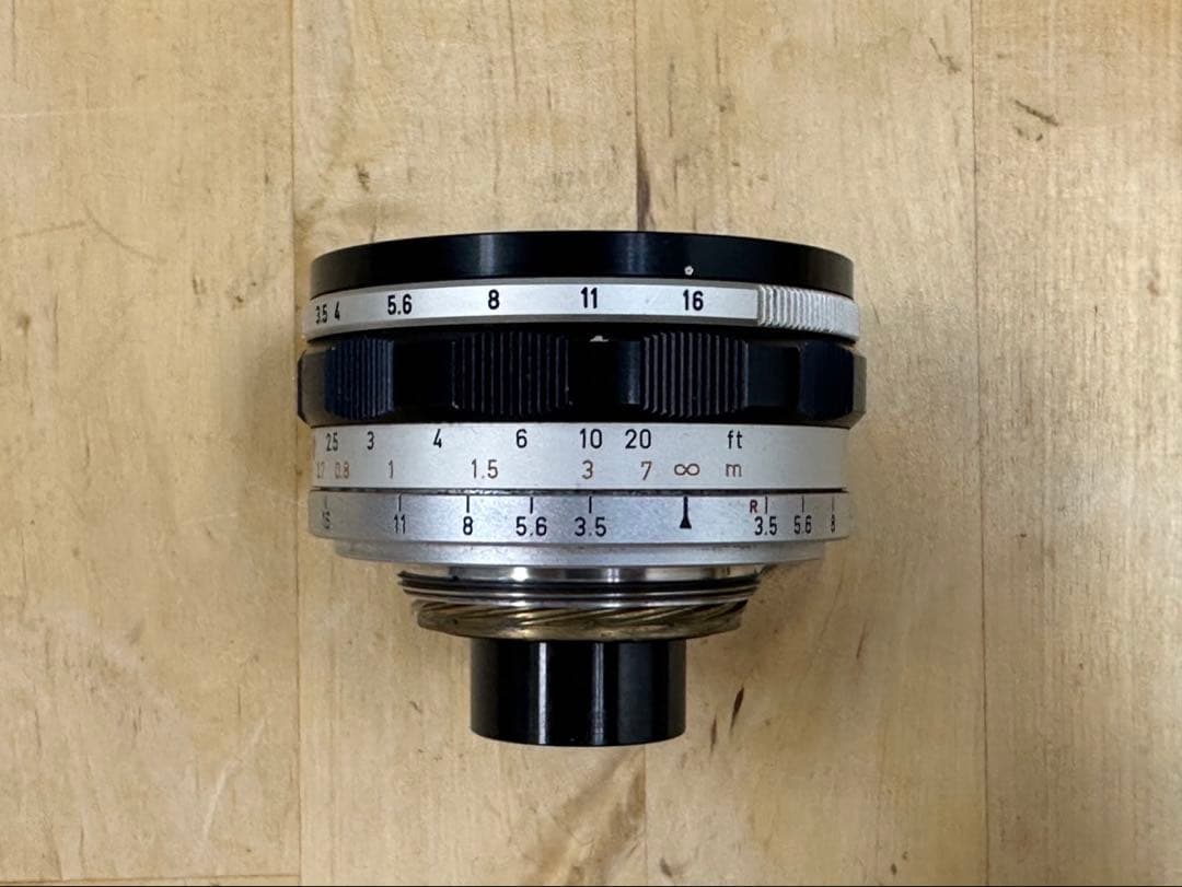 CANON 19mm f/3.5 LTMレンズ ライカ用ファインダーフィルター付