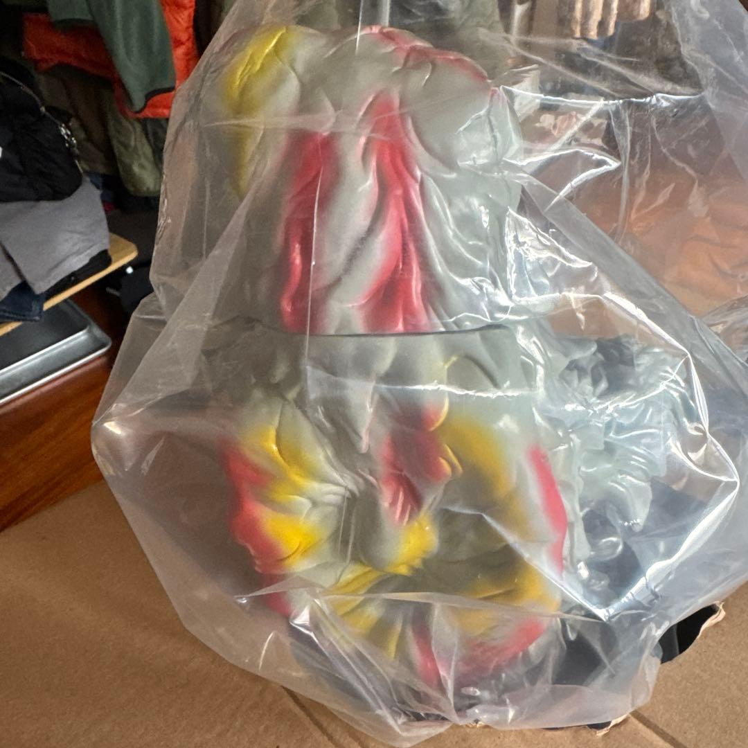 ギガブレイン ゴジラVSヘドラ 怪獣巌流島 ヘドラ グレー ソフビ