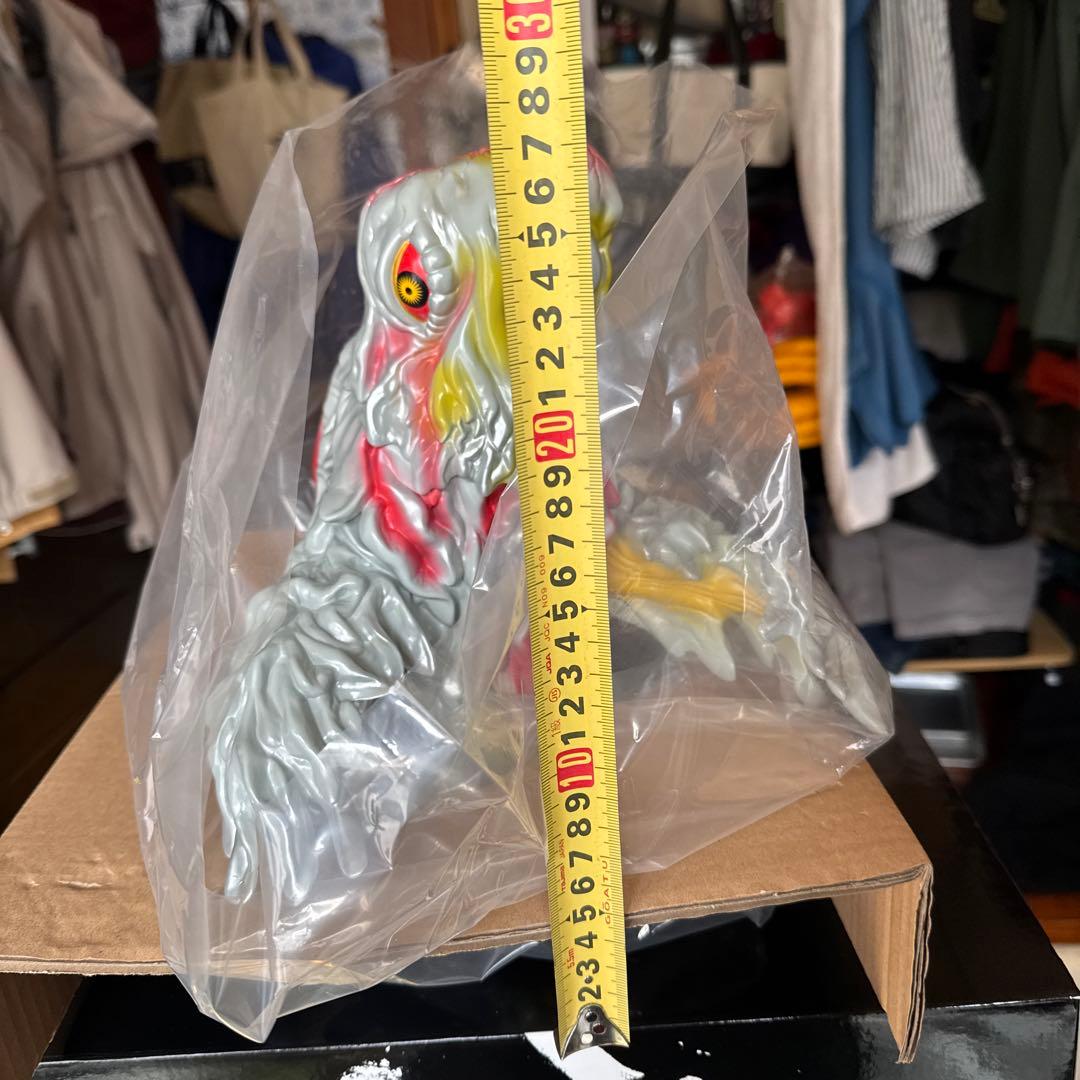 ギガブレイン ゴジラVSヘドラ 怪獣巌流島 ヘドラ グレー ソフビ