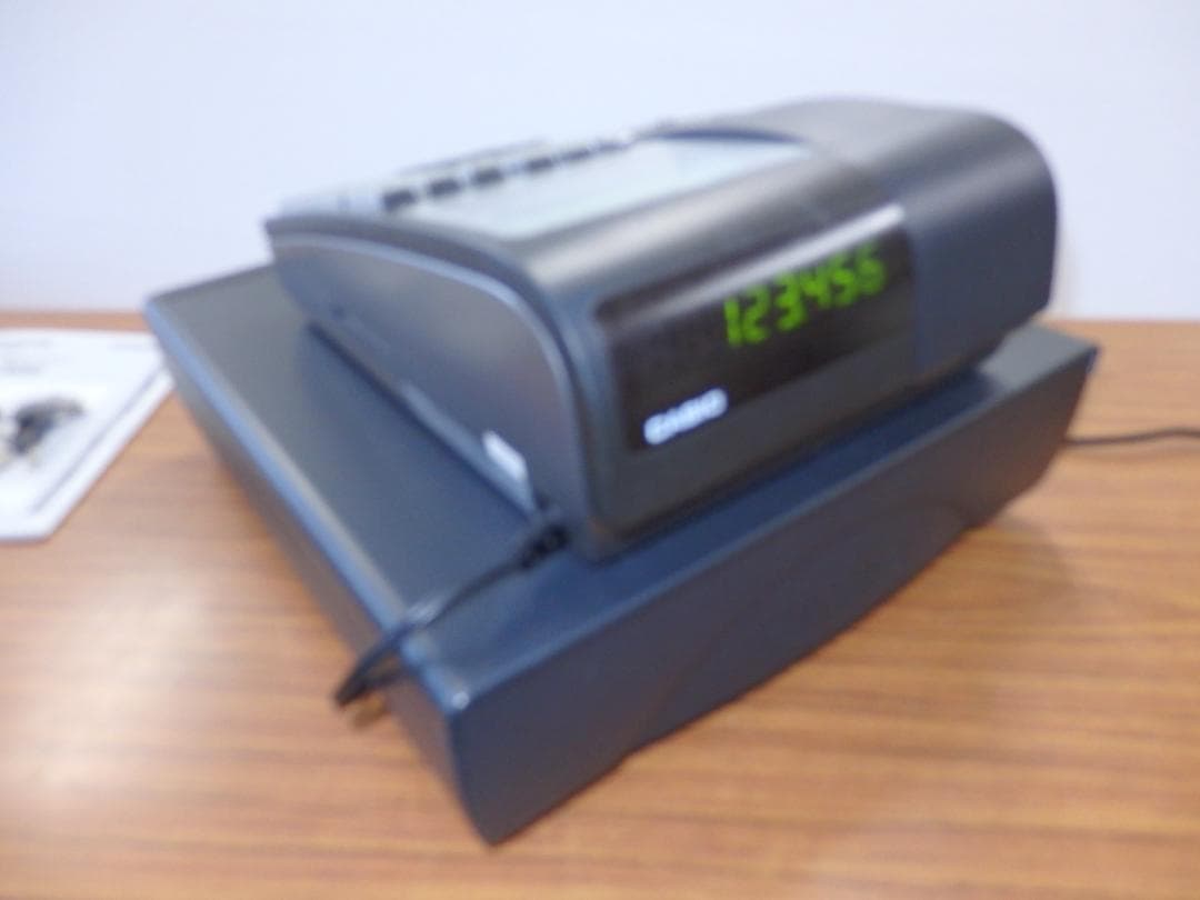 2110 設定無料 CASIO TE-300-BK インボイス対応レジスター