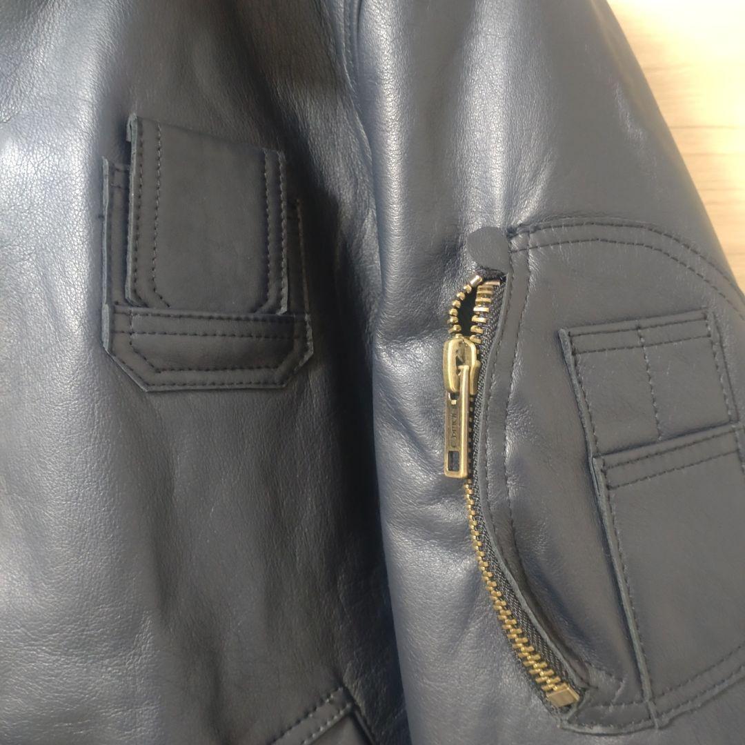 WAIPER.incフランス軍 70’sレザーフライトジャケット【WP1140】