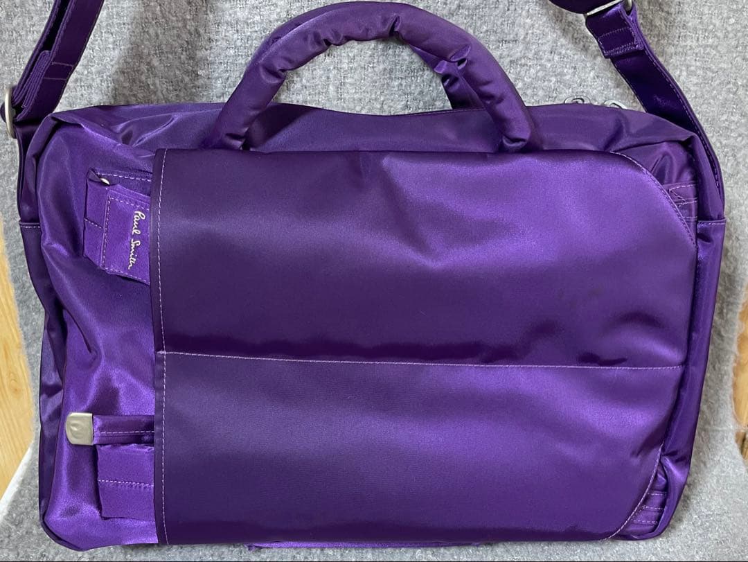 Paul Smith ボストンバッグ 紫 ショルダー リュック