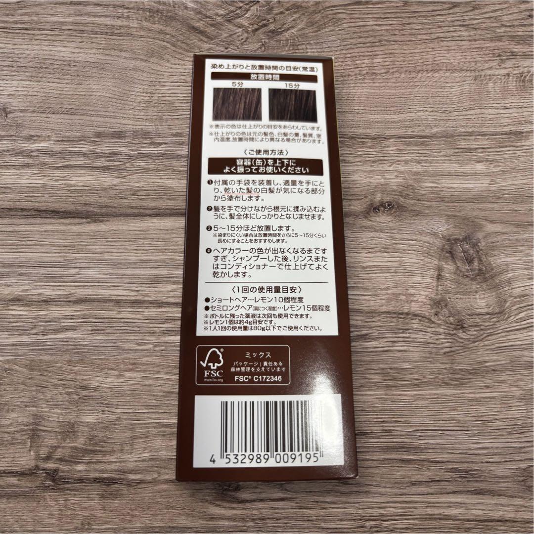 ポタニカルエアカラー フォーム EX ダークブラウン4本セット