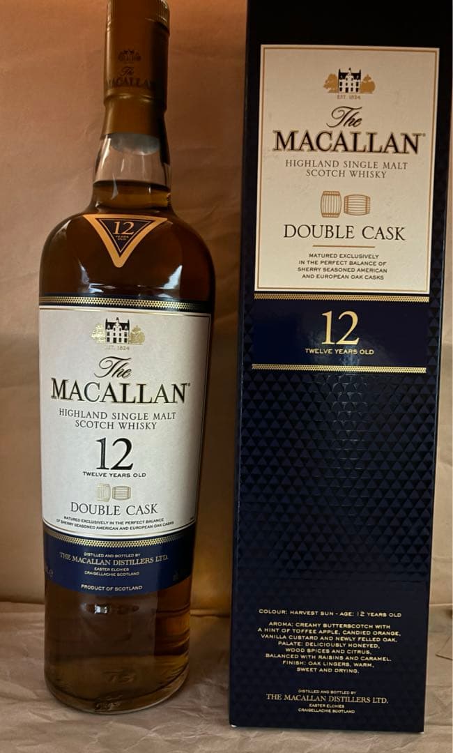 マッカラン　12年、マッカラン　12年　ダブルカスク　旧ボトル