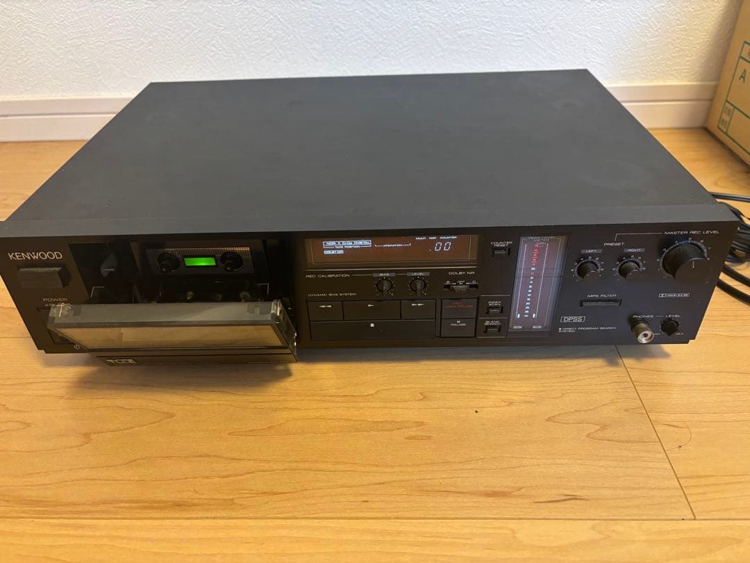 KENWOOD ＫＸ-８８０Ｄ　 カセットプレーヤー ブラック