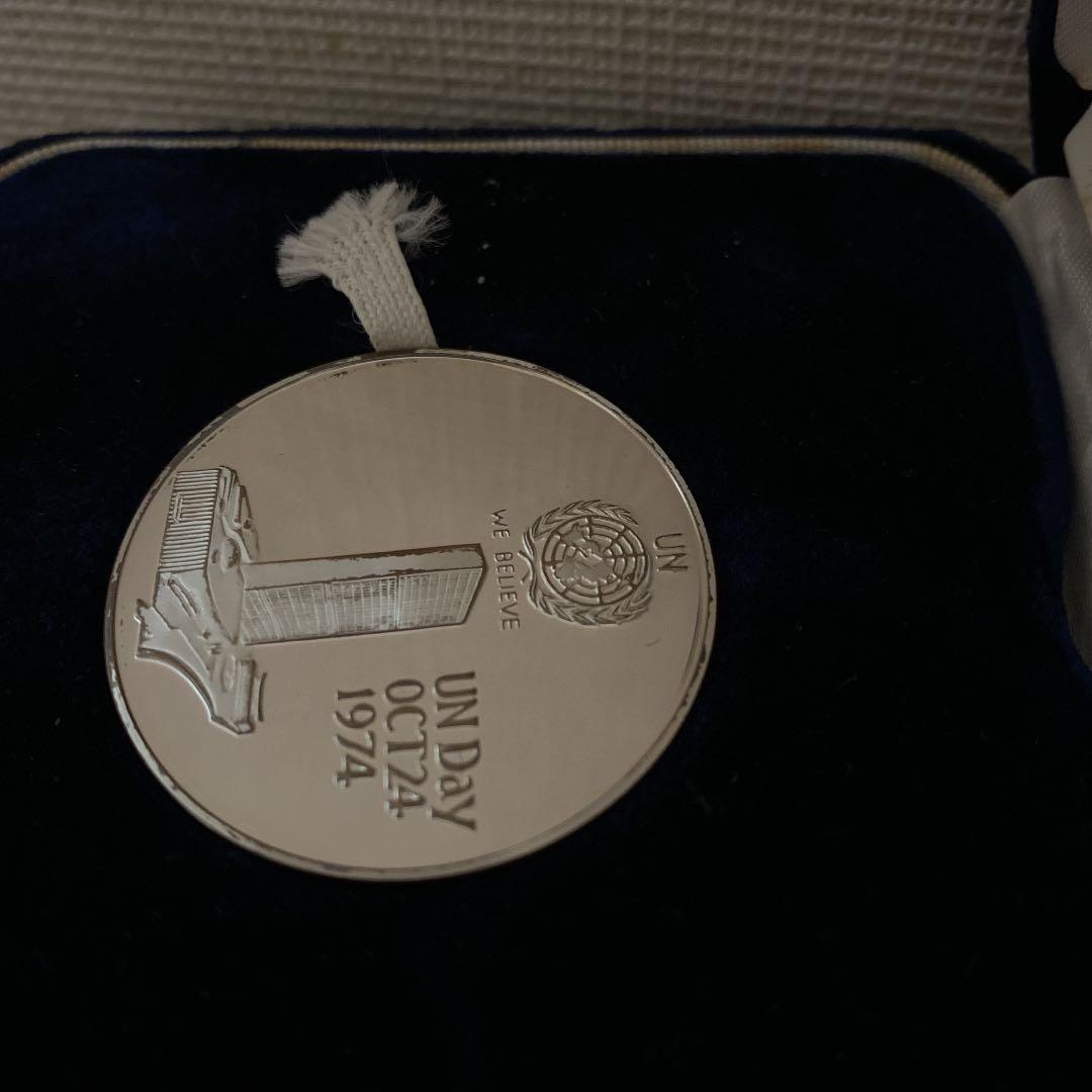 小澤征爾　国連コンサート記念銀貨