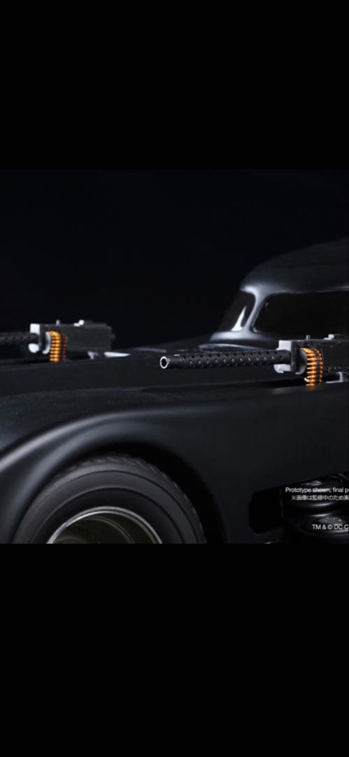 ホットトイズ バットマン 1/6 バットモービル　1989年版