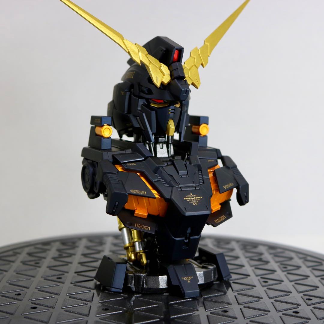 メカニカルバスト バンシィ デストロイモード ガンプラ 塗装済み