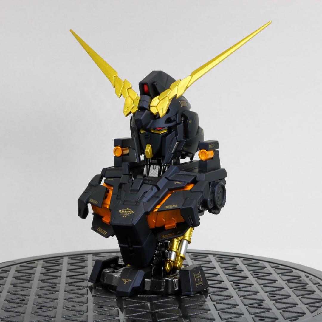 メカニカルバスト バンシィ デストロイモード ガンプラ 塗装済み