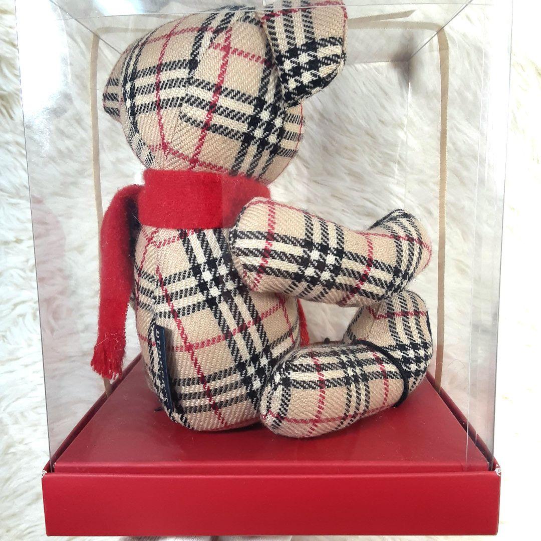 【美品】BURBERRY バーバリー ノバチェック ティディベア 上箱無し