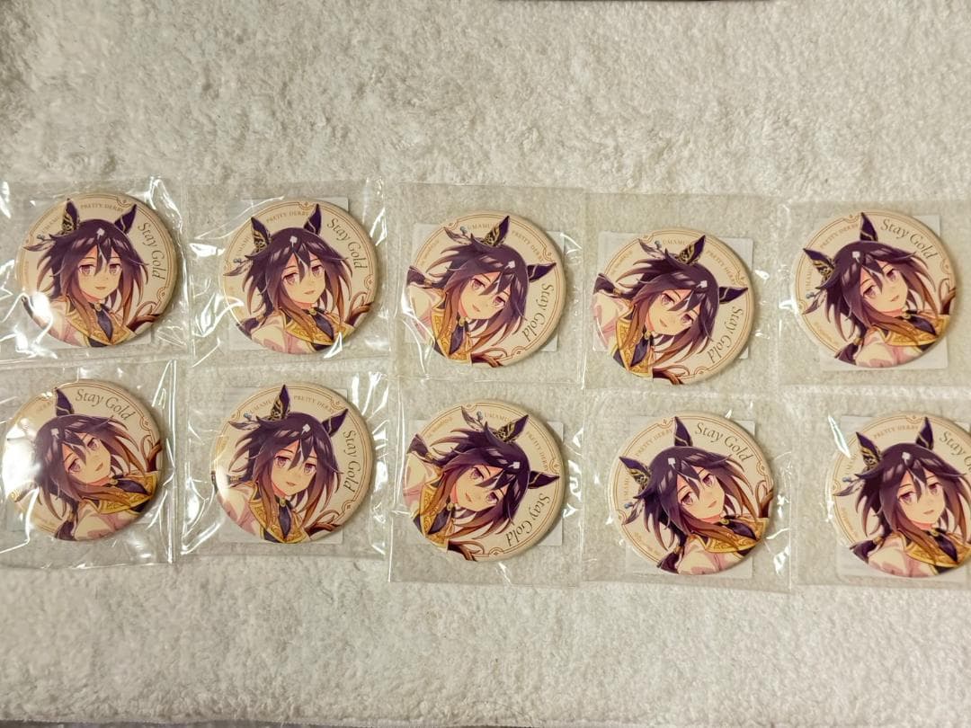 ウマ娘 ステイゴールド 6th 秋公演 缶バッジ 10個セット