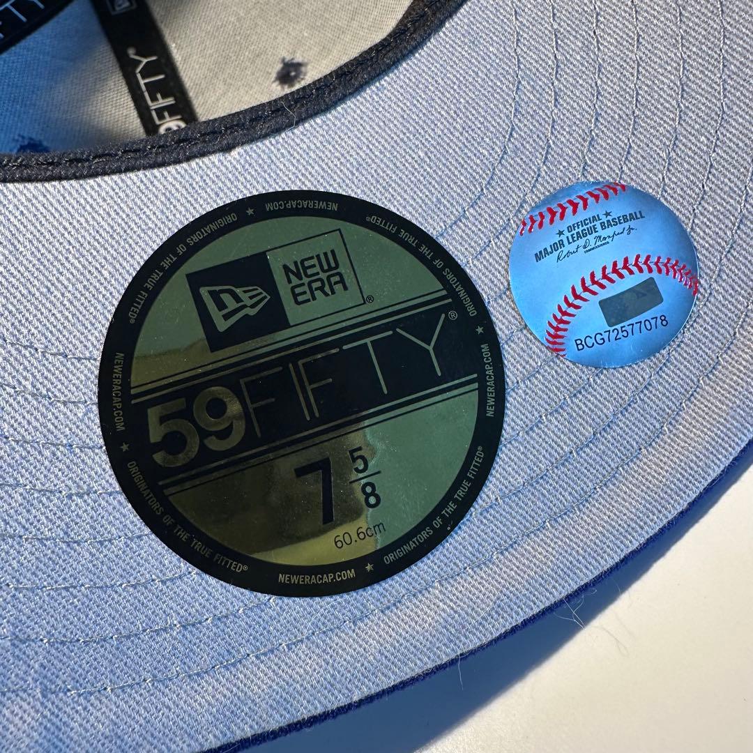 LAロゴ刺繍 NEWERA PACKER別注キャップ　LA購入　新品未使用