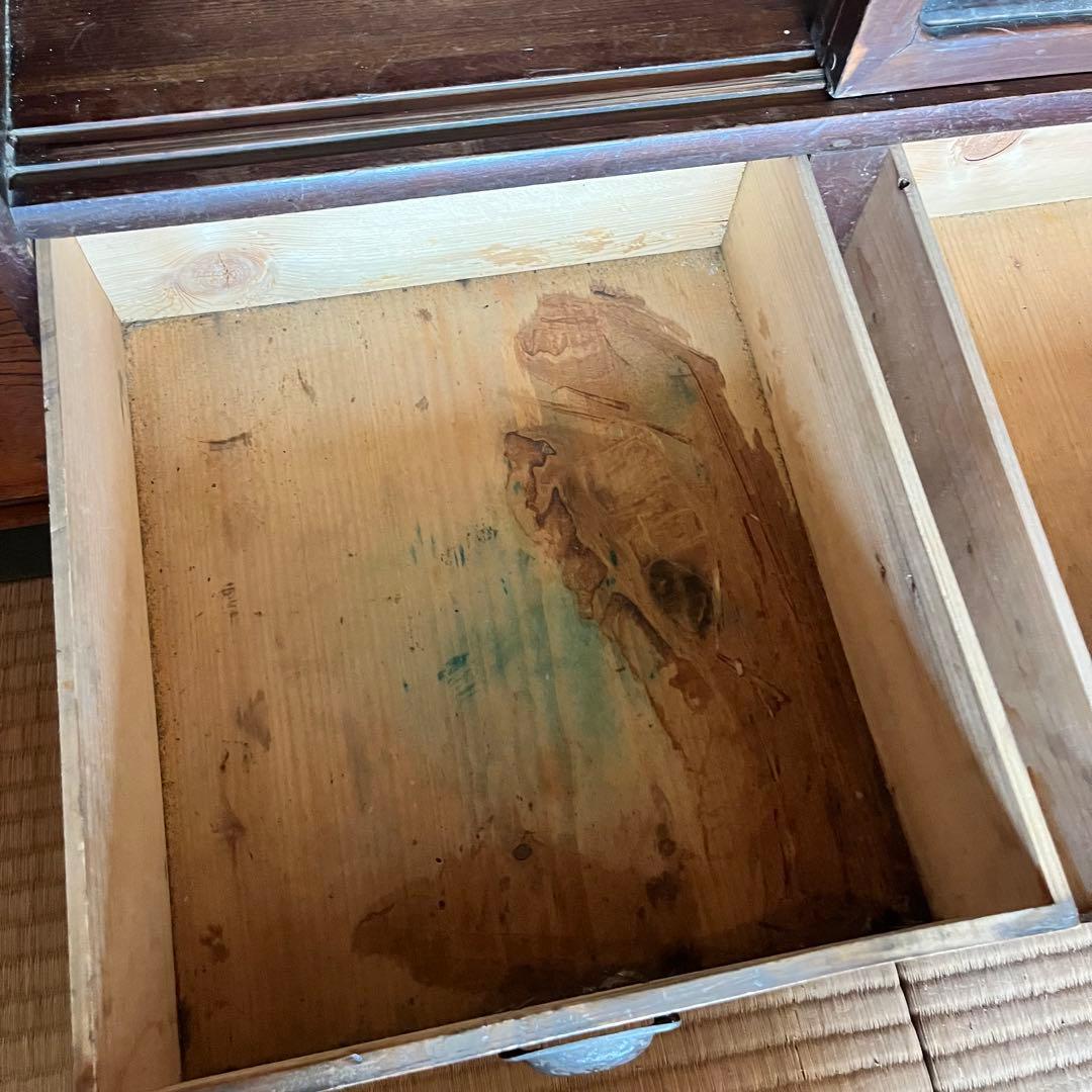 レトロ　ガラスキャビネット