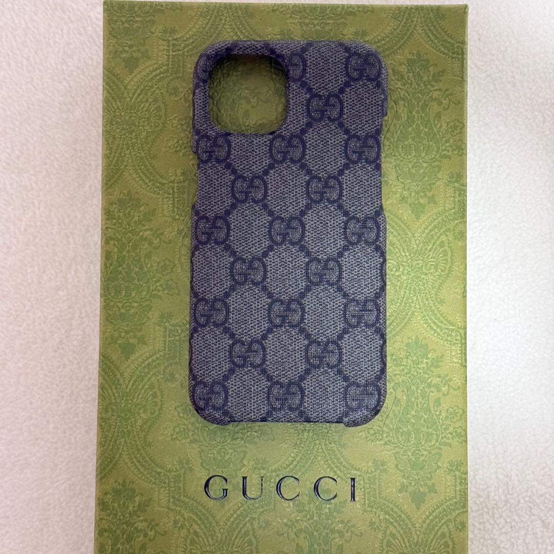 GUCCI iPhone15ケース GGパターン 正規品 未使用