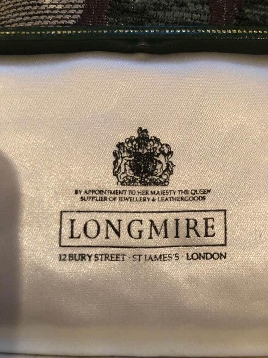 アンティーク　イギリス　ロングマイヤー　カフスボタン