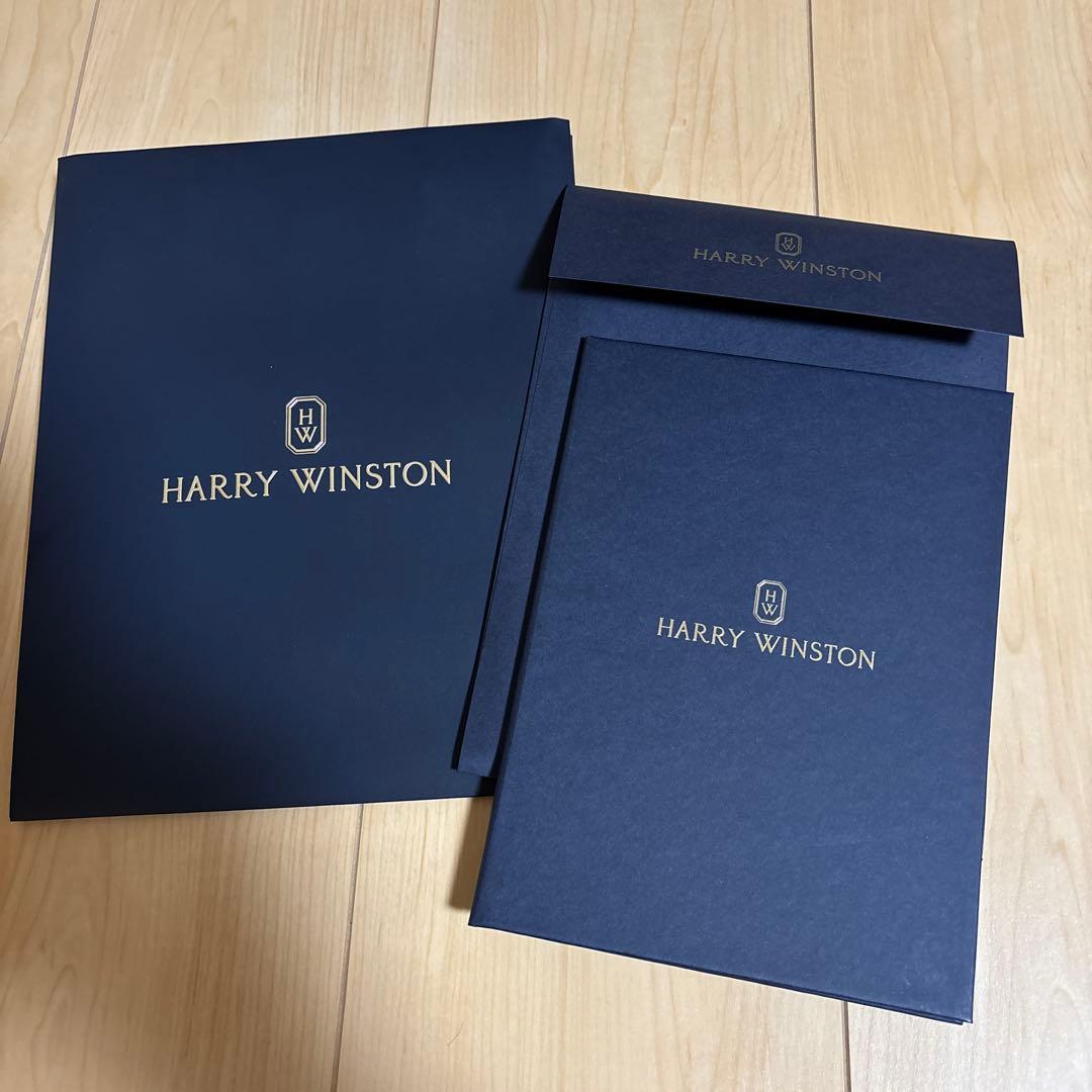ハリーウィンストン白紙保証書、ケース、紙袋