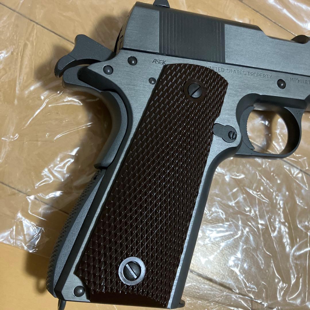 WA コルトガバメントM1911A1 ミリタリーモデル　￼ブローバック新品同様品