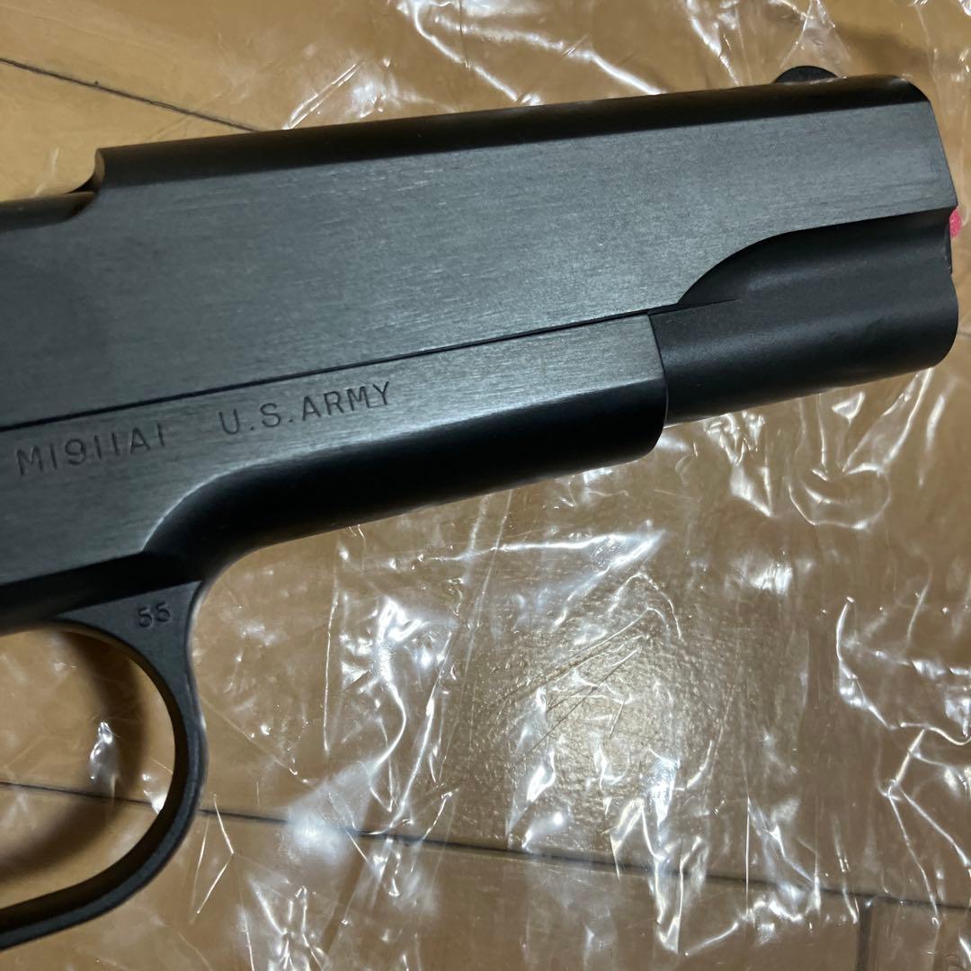 WA コルトガバメントM1911A1 ミリタリーモデル　￼ブローバック新品同様品