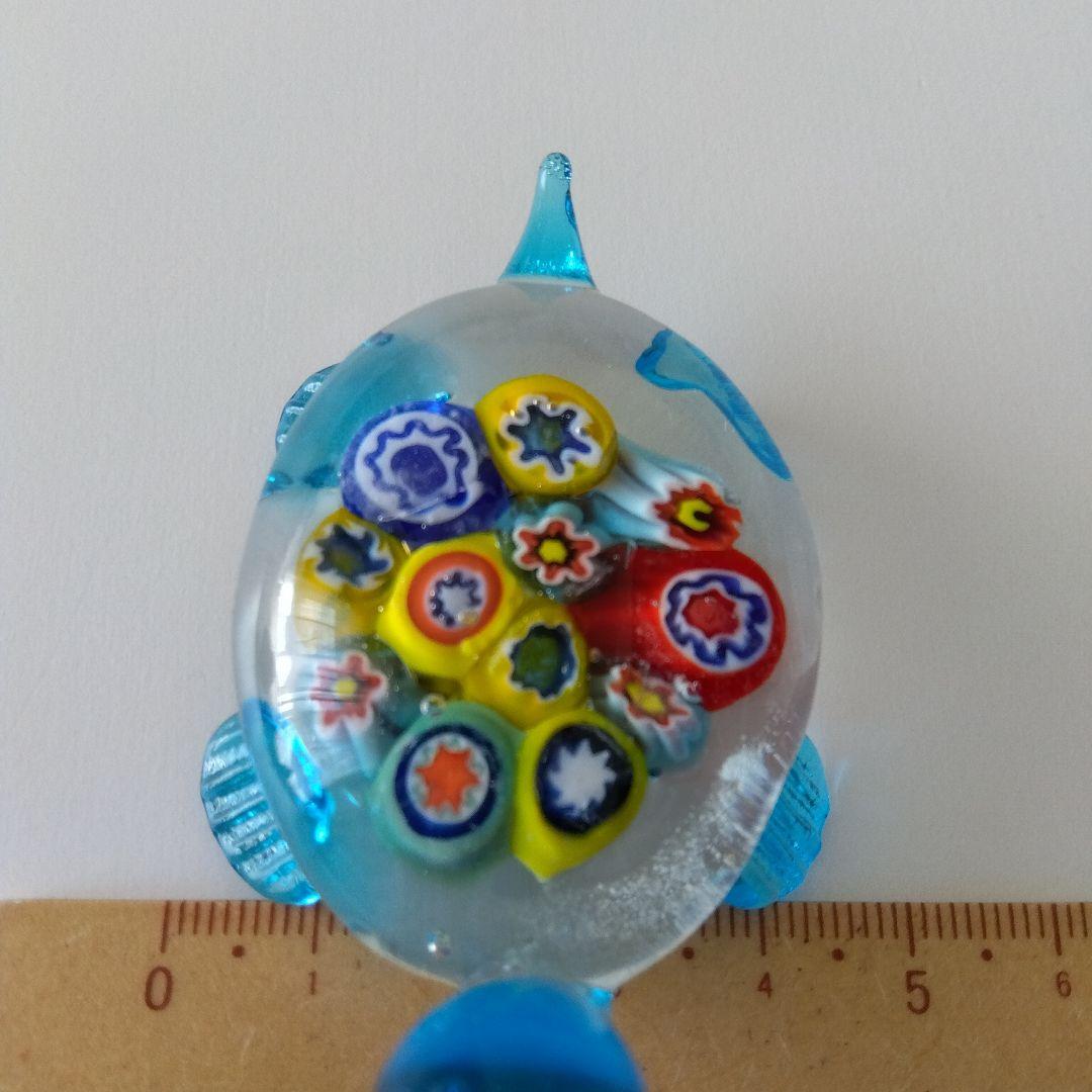 【新品】ベネチアングラス ガラス ミレフィオリ かめ カメ フクロウ ふくろう