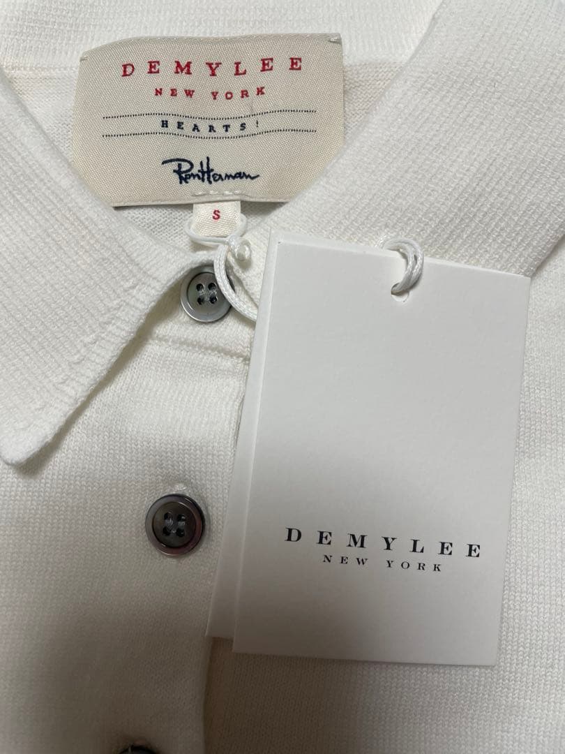 【新品タグ付き】ロンハーマン別注　DEMYLEE デミリー　ニットポロシャツ