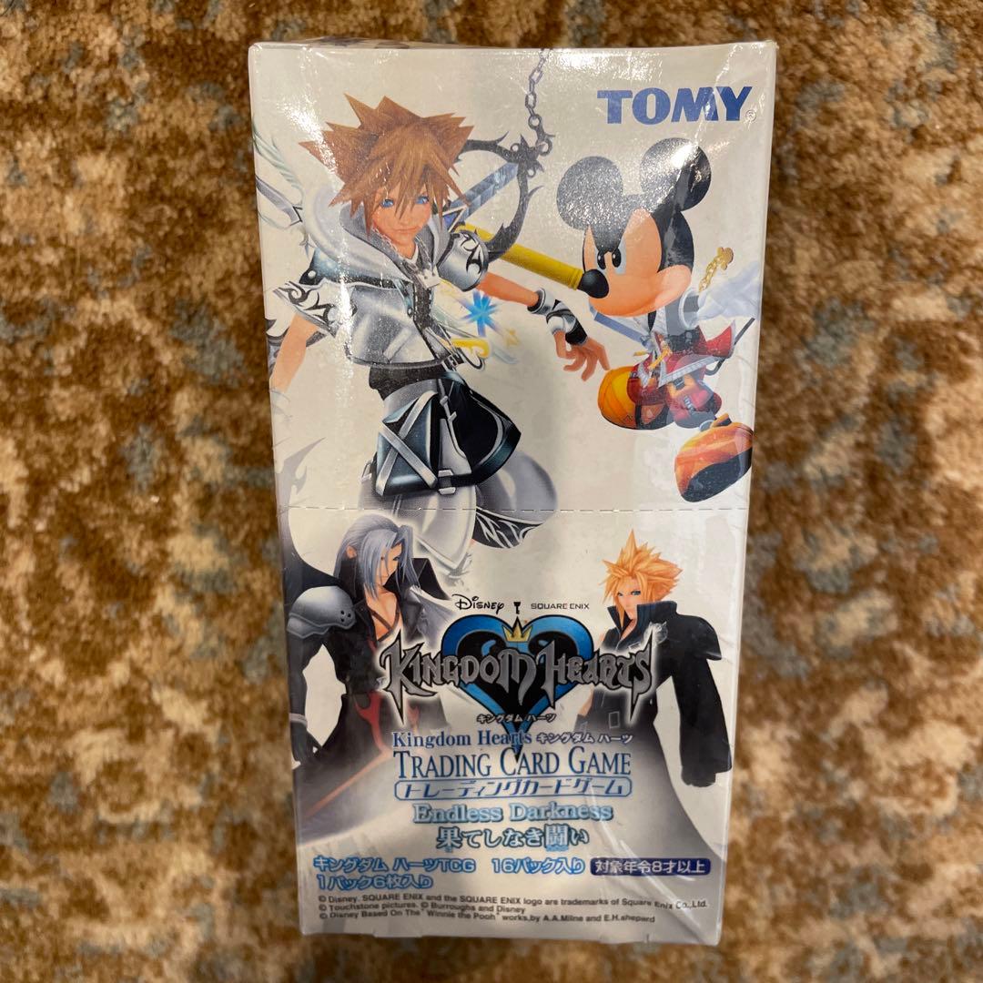未開封　カード　BOX キングダムハーツ　果てしなき闘い　ブースターパック7