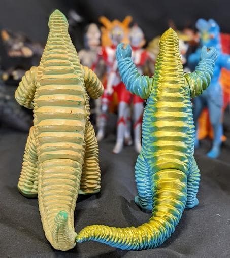 ウルトラＱ・ウルトラマン＆登場怪獣・宇宙人（バンダイ）ソフビ16体セット