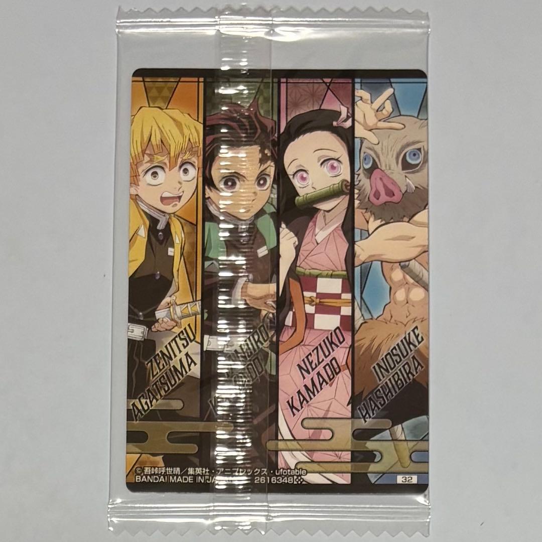 ୨୧鬼滅の刃୨୧柱集合 ウエハースカード SEC シークレット 箔押し