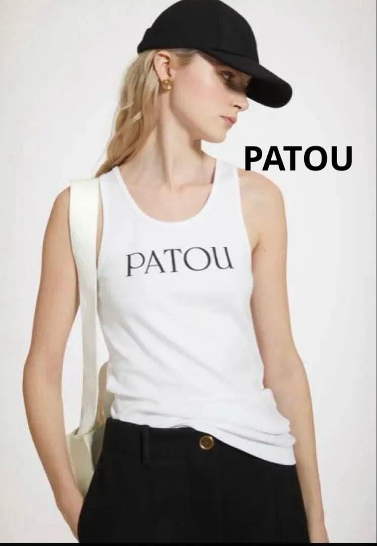 【PATOU 】パトウ タンク 白 S 正規