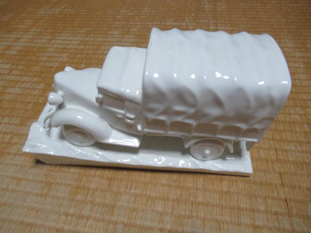 極希少 昭和12年◆トヨタ自動車 挙母工場完成記念 ノリタケ ラックＧ1型 置物