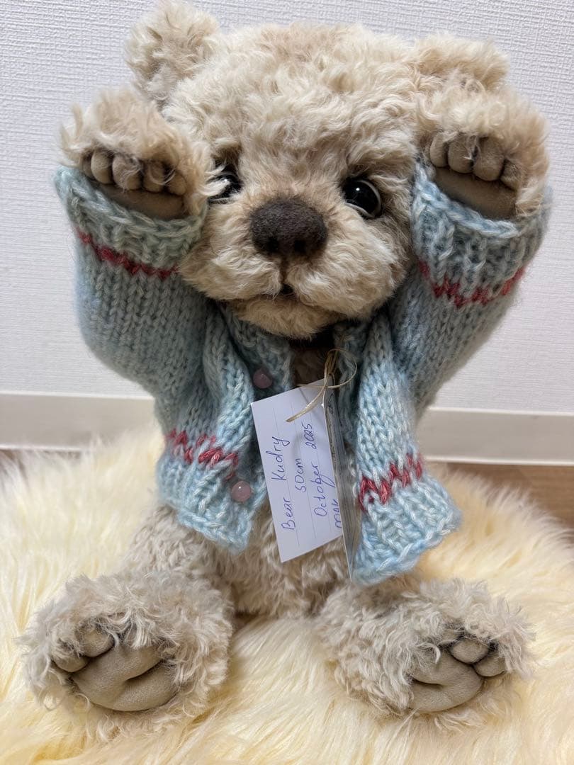 海外作家様作　テディベア　人形