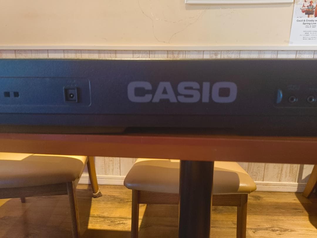 カシオトーン　LK-526　上品な黒