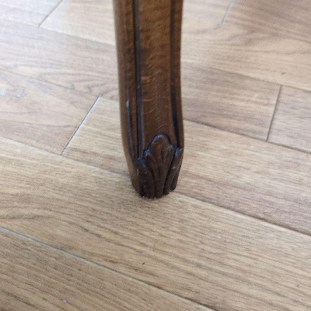 ★バリ本物 当時物★昭和レトロなアンティーク調 猫脚 ロココ調 チェア