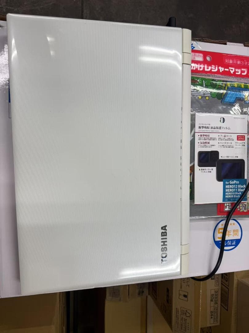 【中古】 東芝15.6 型 ノートパソコン ホワイト PT45VWP-SJA