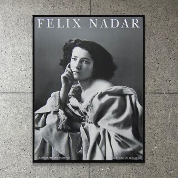 額装品/サラ ベルナール/フェリックス ナダール/アート/ポスター/インテリア