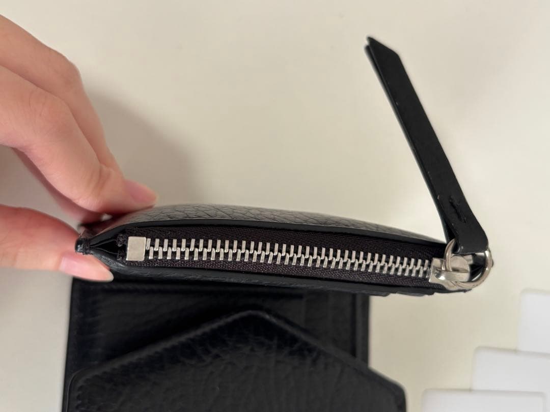 Maison margiela メゾンマルジェラ 三つ折り財布 レザー