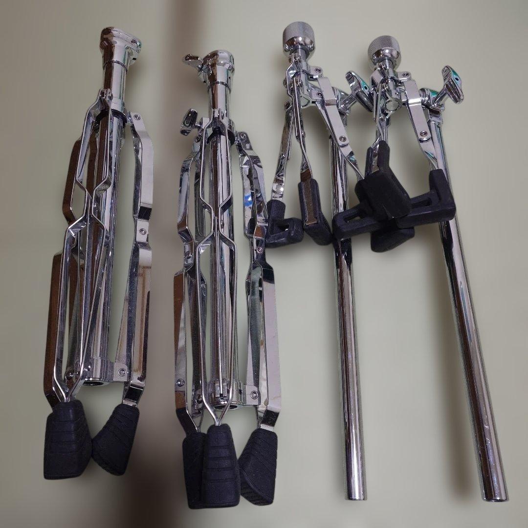 パール（pearl）トラベルコンガ、コンパクトコンガ等スタンド2セット