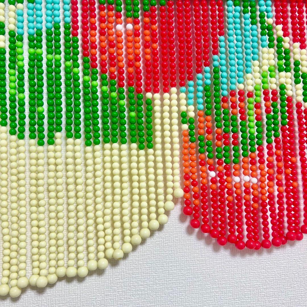 高級手芸 スキルスクリーン 完成品 ミニトマト柄