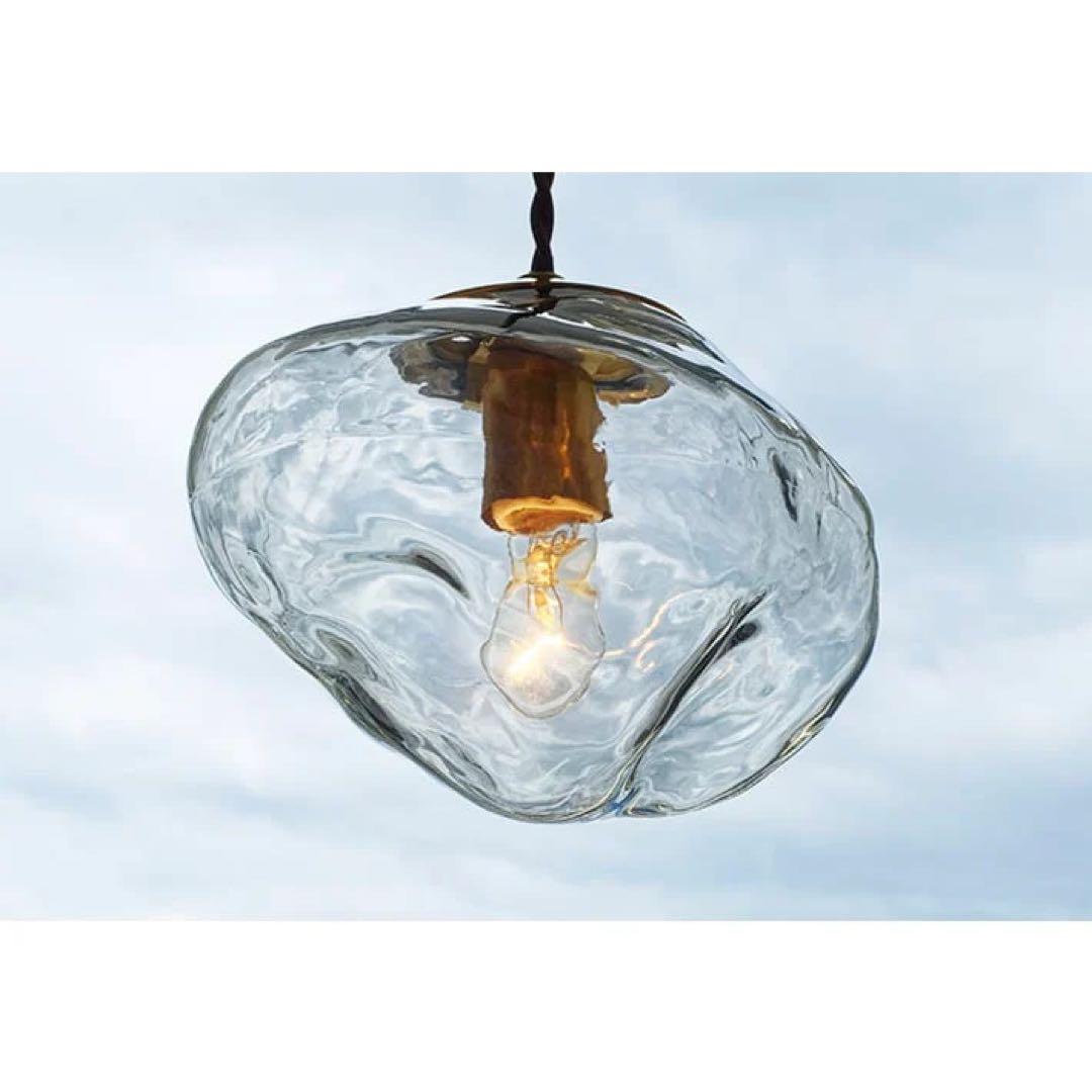 unico Neron 透明ガラス ペンダントライト