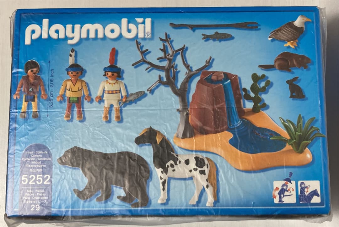 【未使用】プレイモービル playmobil 5252 アメリカインディアン
