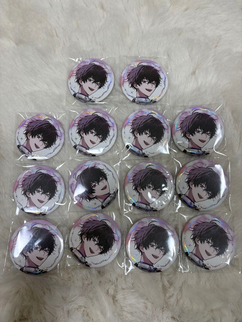 にじさんじ 佐伯イッテツ art 缶バッジ14個セット