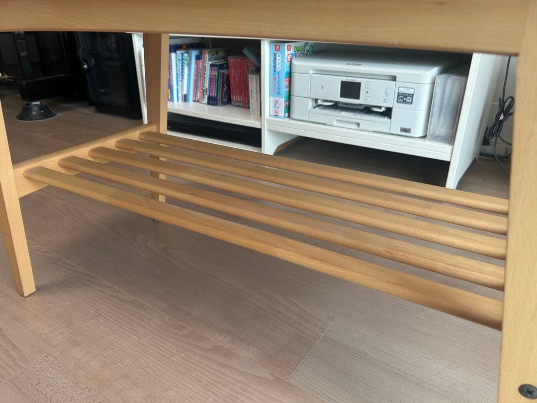 カリモク60 リビングテーブル　ピュアビーチ　直接のお引き取り大歓迎 横浜市より